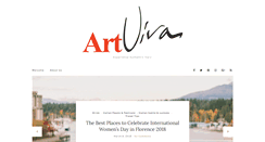 Desktop Screenshot of blog.artviva.com