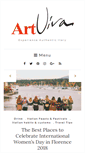 Mobile Screenshot of blog.artviva.com
